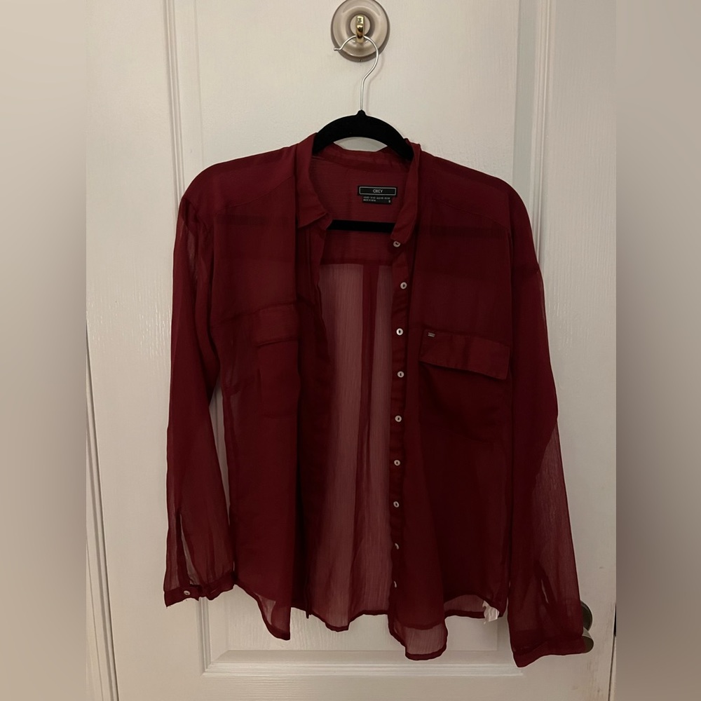 Sheer Overshirt
